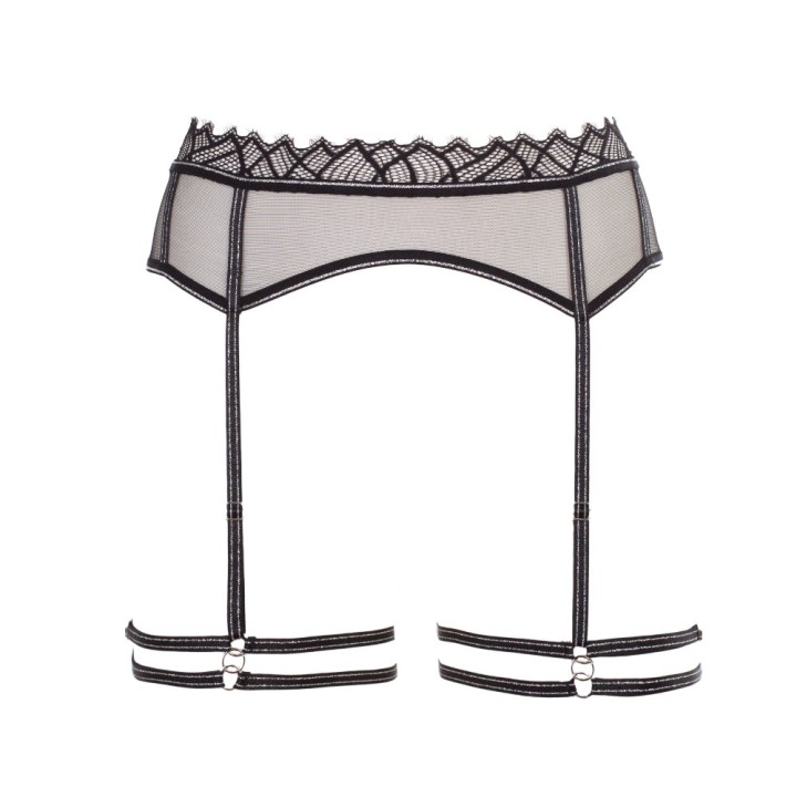 Bracli Set Manhattan G-String & Harness Garter