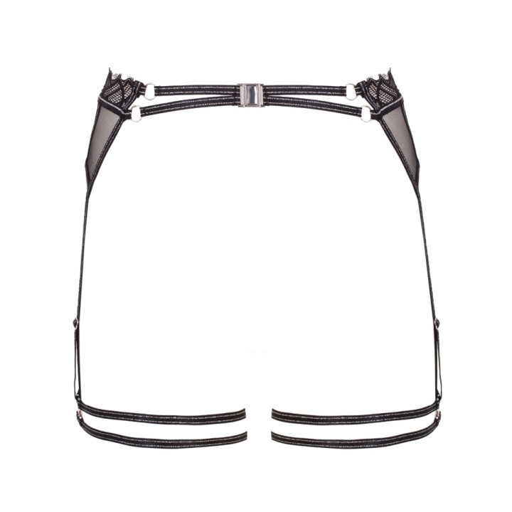 Bracli Set Manhattan G-String & Harness Garter
