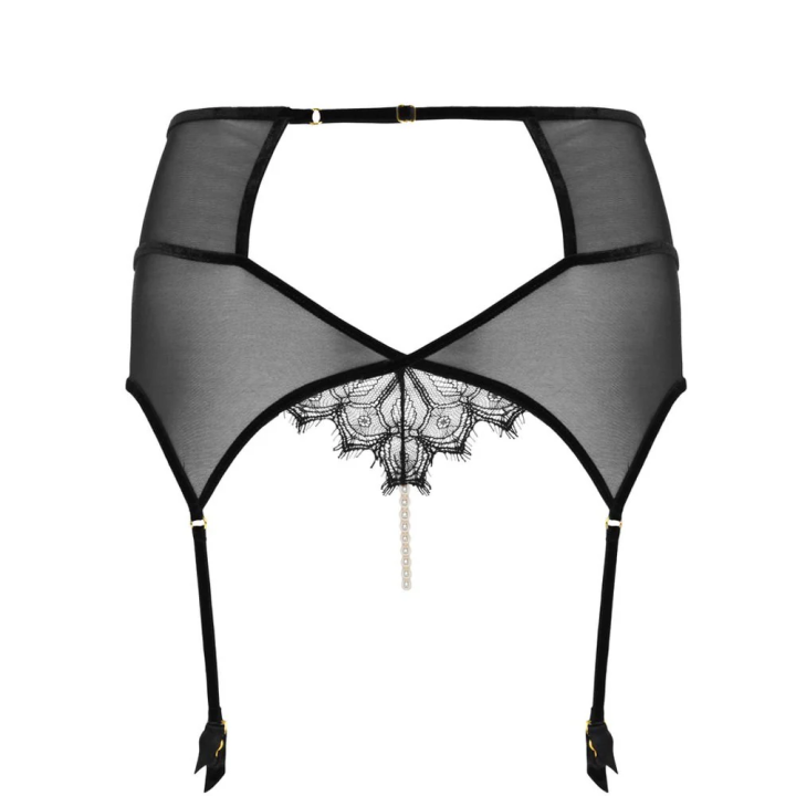 Bracli Set Kyoto Halter Top & Straps Panty Suspender Brief