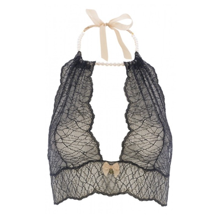 Bracli Set  Sydney Bralette, Double & Glove Schwarz
