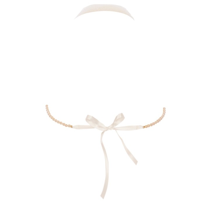 Bracli Set Geneva Bra, Panty & Glove Creme