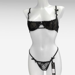 Set Luxxa Capricorne Halfcup BH 1/2 & G-string geschlossen
