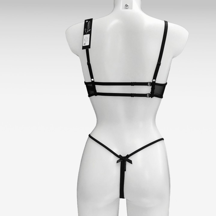 Set Luxxa Capricorne Halfcup BH 1/2 & G-string geschlossen