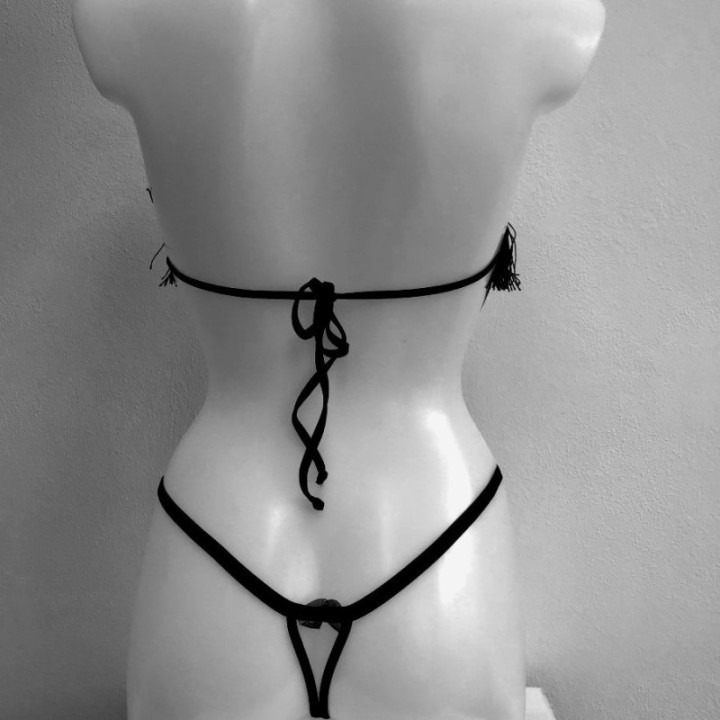 Luxxa Dessous Body "Cachou Franges"  sexy und unwiderstehlich