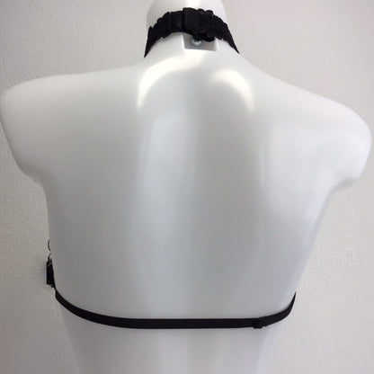 Luxxa Cachou Franges Harnais BH- Sg nu