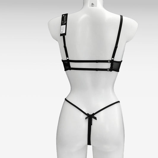 Dessous Set Luxxa Capricorne BH 1/2 Cup & g-String geschlossen