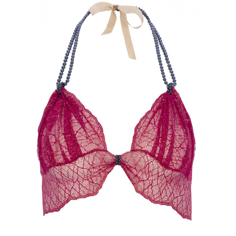 Dessous Set Bracli Sydney Dark Bra & String Dark Double Rot