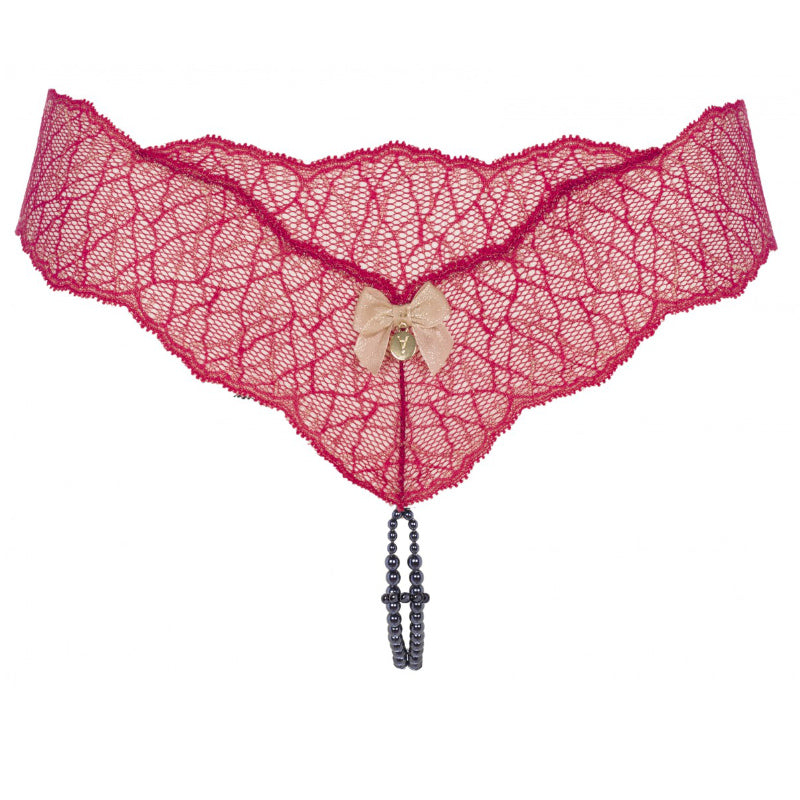 Dessous Set Bracli Sydney Dark Bra & String Dark Double Rot