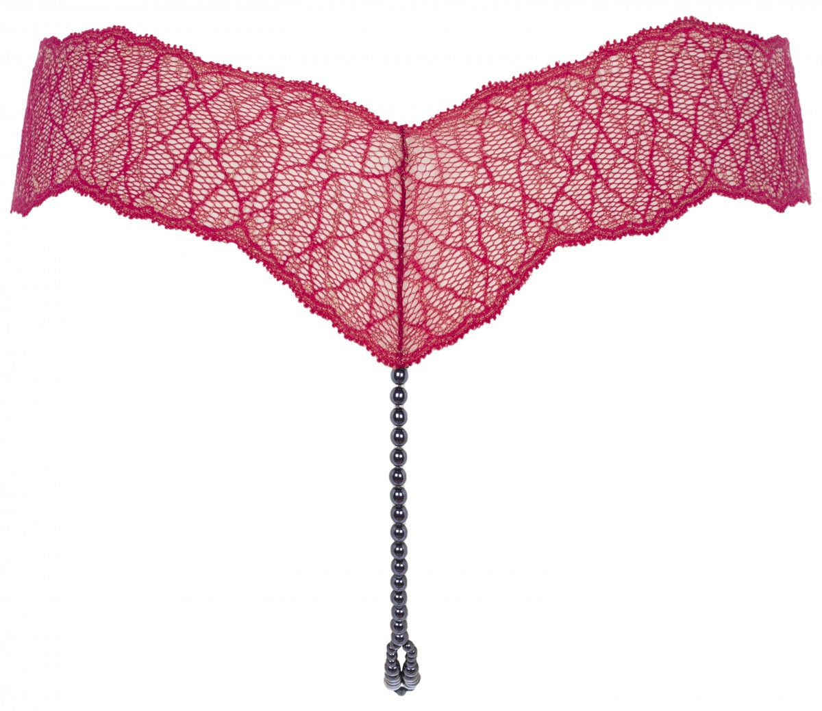 Dessous Set Bracli Sydney Dark Bralette & String Dark Double Rot
