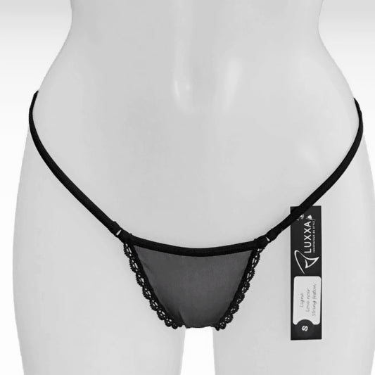 Luxxa Love Noir G-String geschlossen